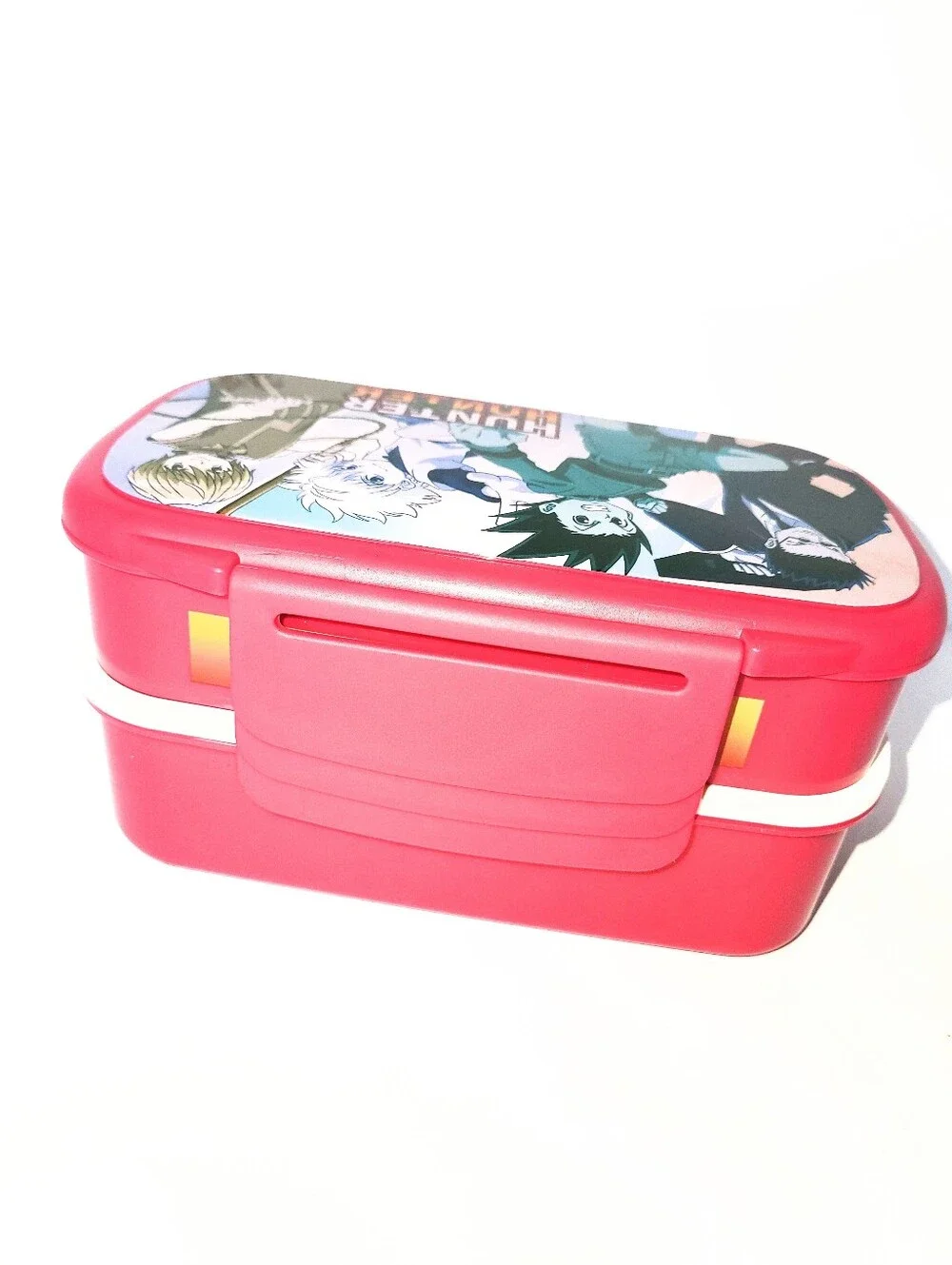 NWOT Hunter X Hunter Bento Lunch Box Anime 3 Compartments Hard Case